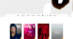 Desktop Screenshot of lukasmagazine.com